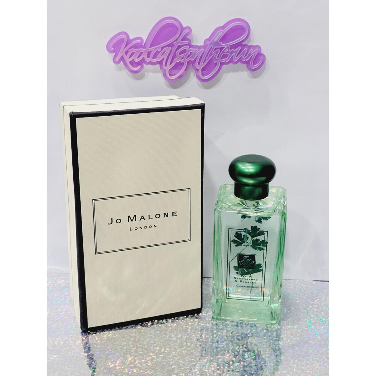 Jo Malone Wild Strawberry Parsley Cologne 3.4 oz /100 ml Limited Edition