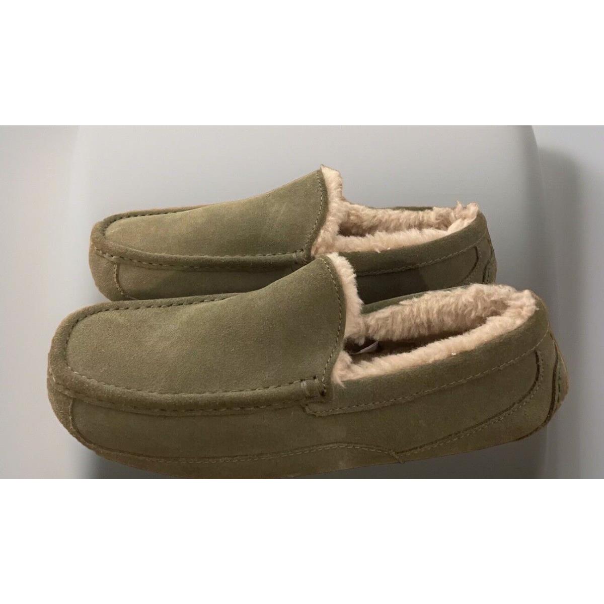 Ugg Ascot 1101110 Men S Slippers/ Burnt Olive/ Size 8 Us. /