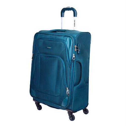 Samsonite Dakar-lite 330045024 Blue Medium Carry On Polyester 4 Wheels Luggage