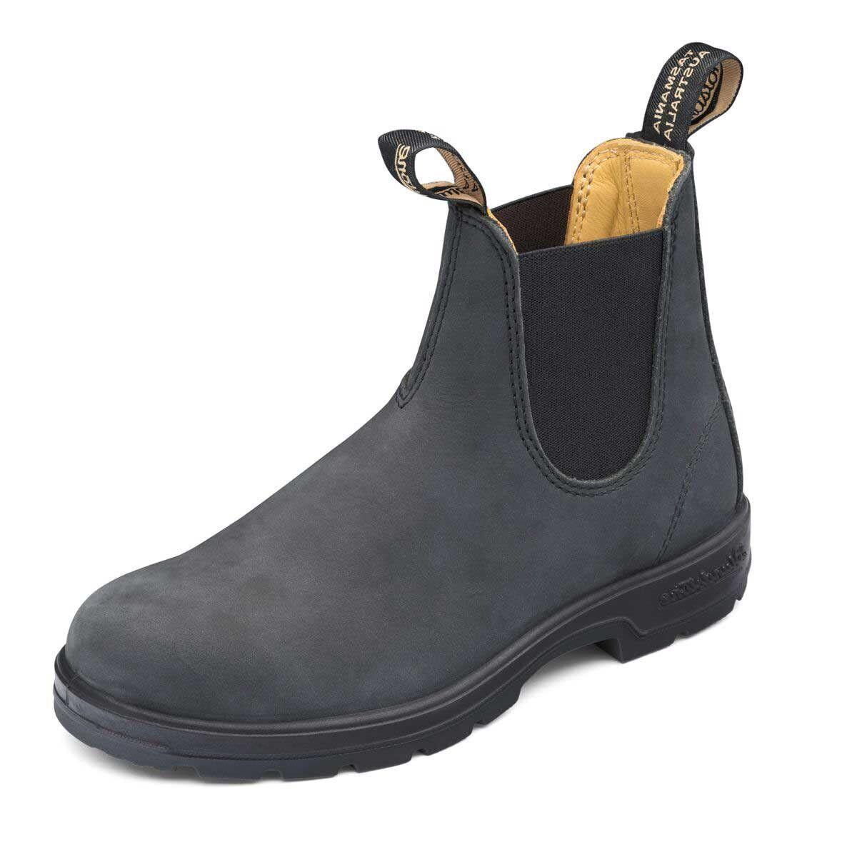 Blundstone Unisex Round Toe Chelsea Boot For Men Women Rustic Black US Men /