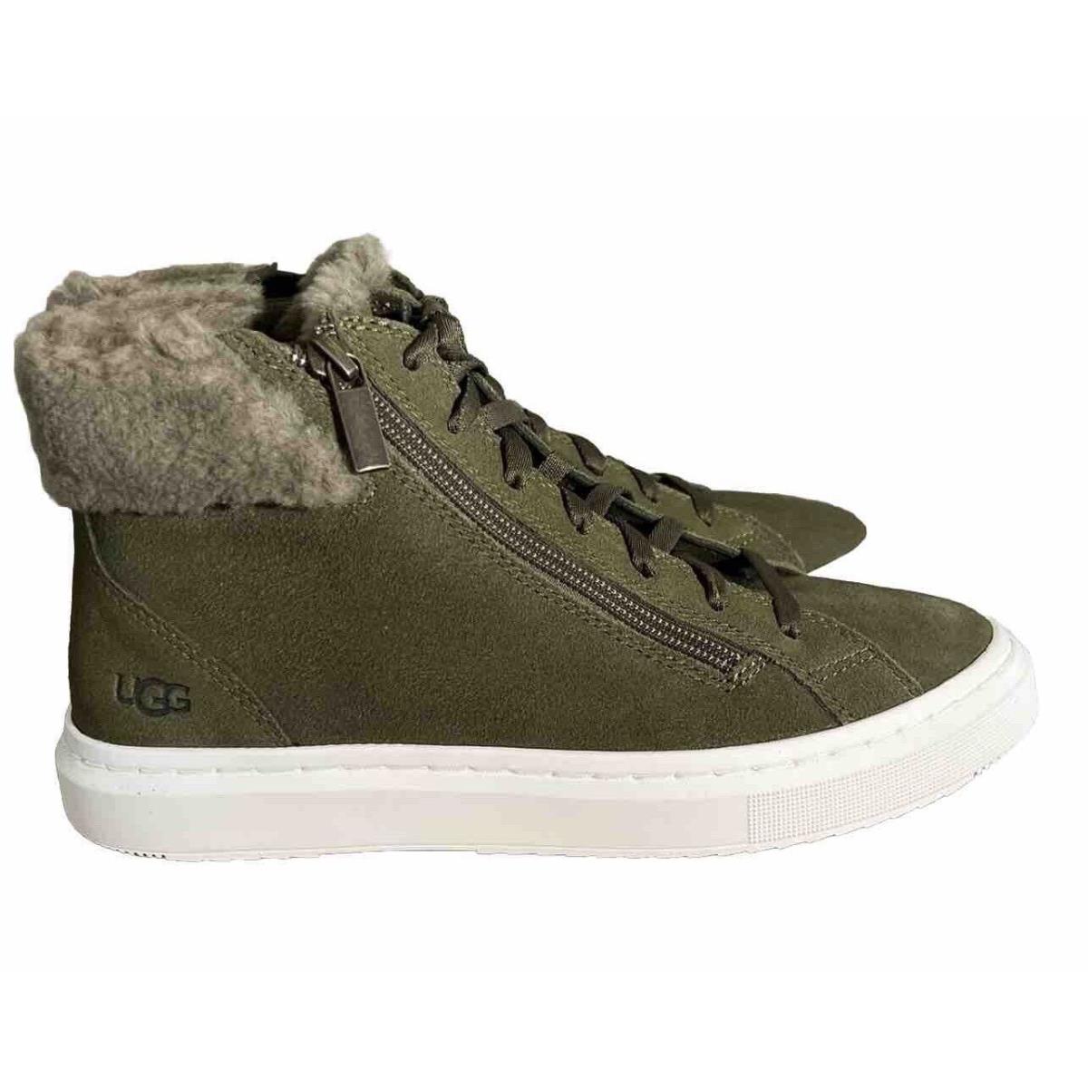 Ugg Alameda Mid Zip Burnt Olive Size 6 Woman S Sneakers 1130783