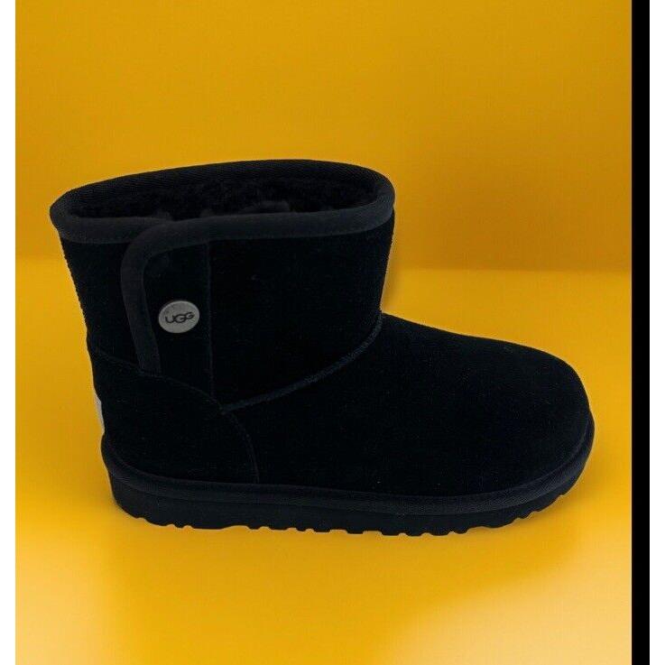 Ugg Jona Boot Black Suede Kids Size 2