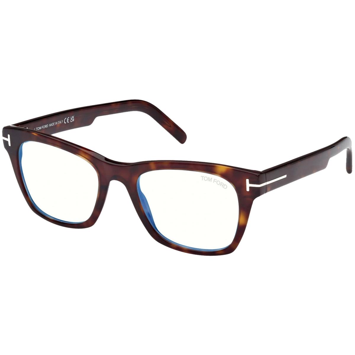 Tom Ford Blue Blocking Soft Square Classic Eyeglass Frames - FT5886 B - Italy