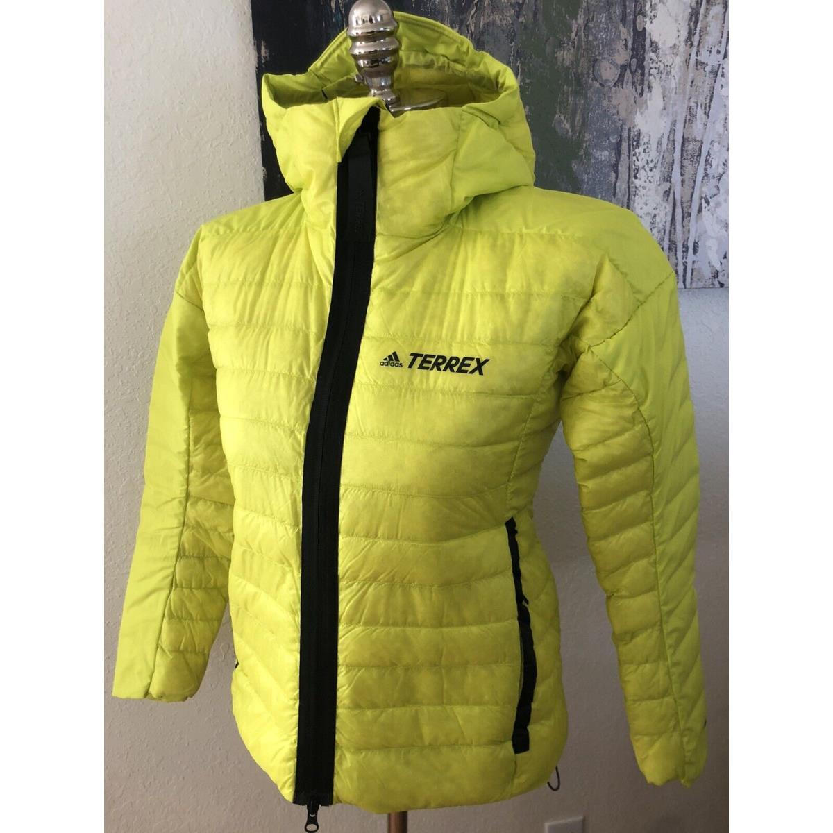 Adidas Terrex Myshelter Txms Hiking Senderismo Down Jacket Women s Size XS