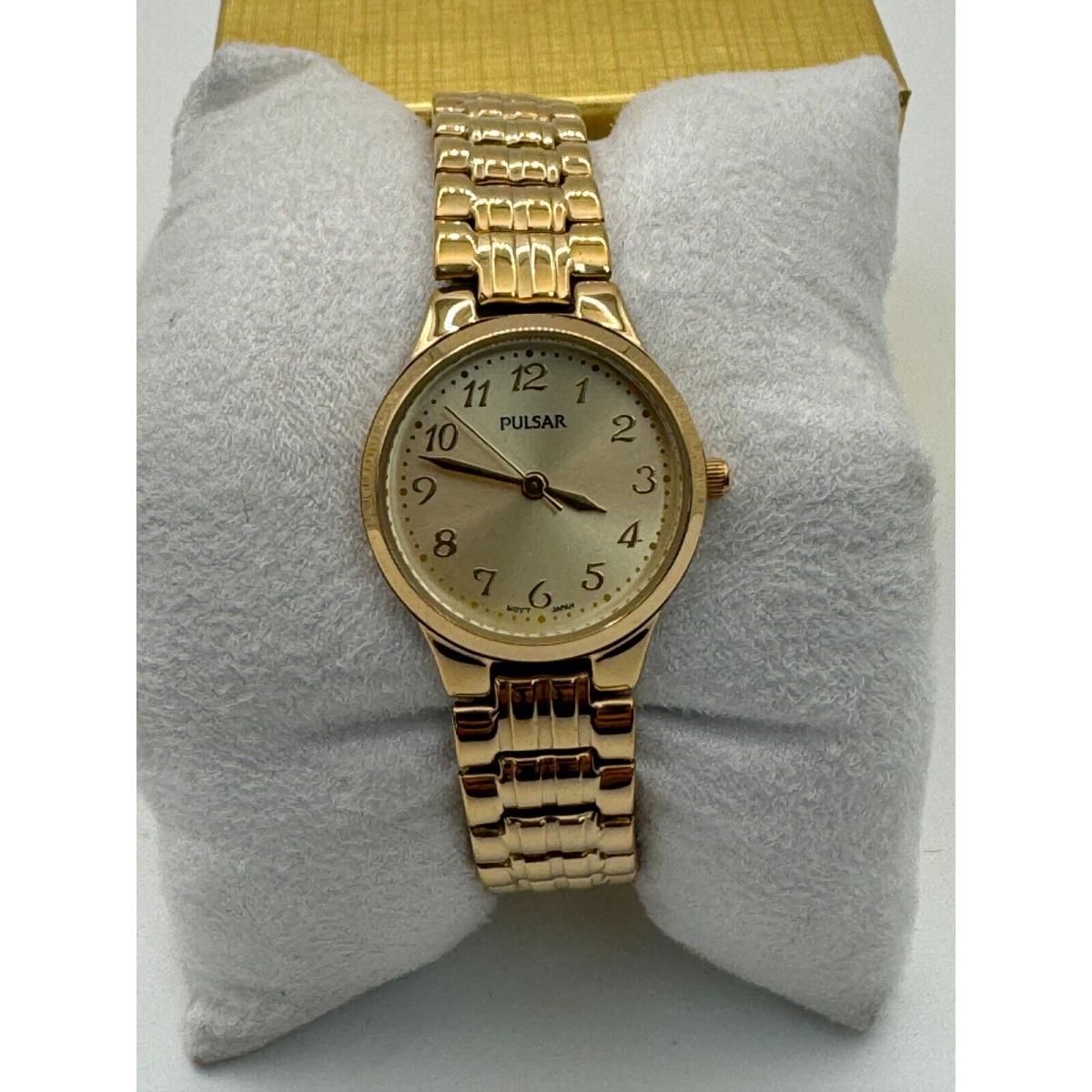 Pulsar Model PG2034 Women`s Gold Watch