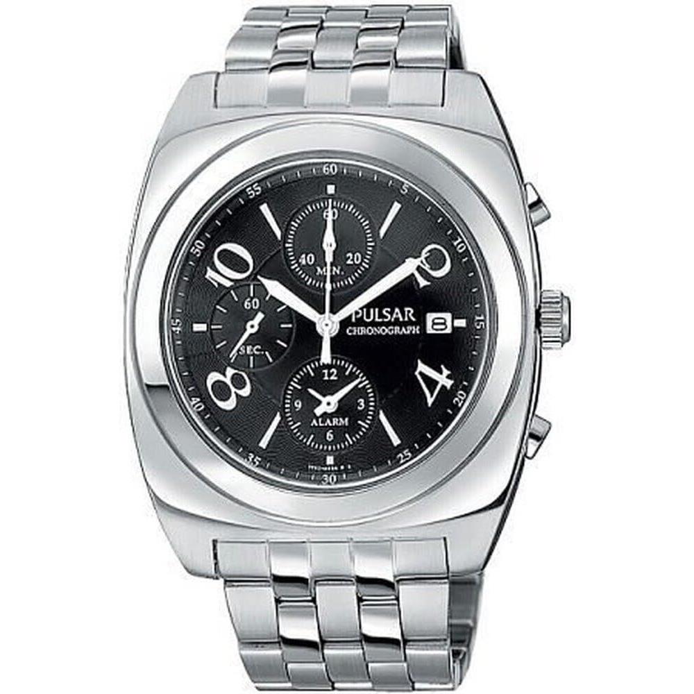 Pulsar Men`s PF3289 Alarm Chronograph Stainless Steel Watch