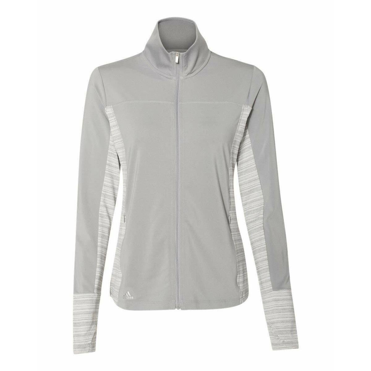 Adidas Womens Rangewear Full-zip Fashion Jacket A202 Mid Grey Small