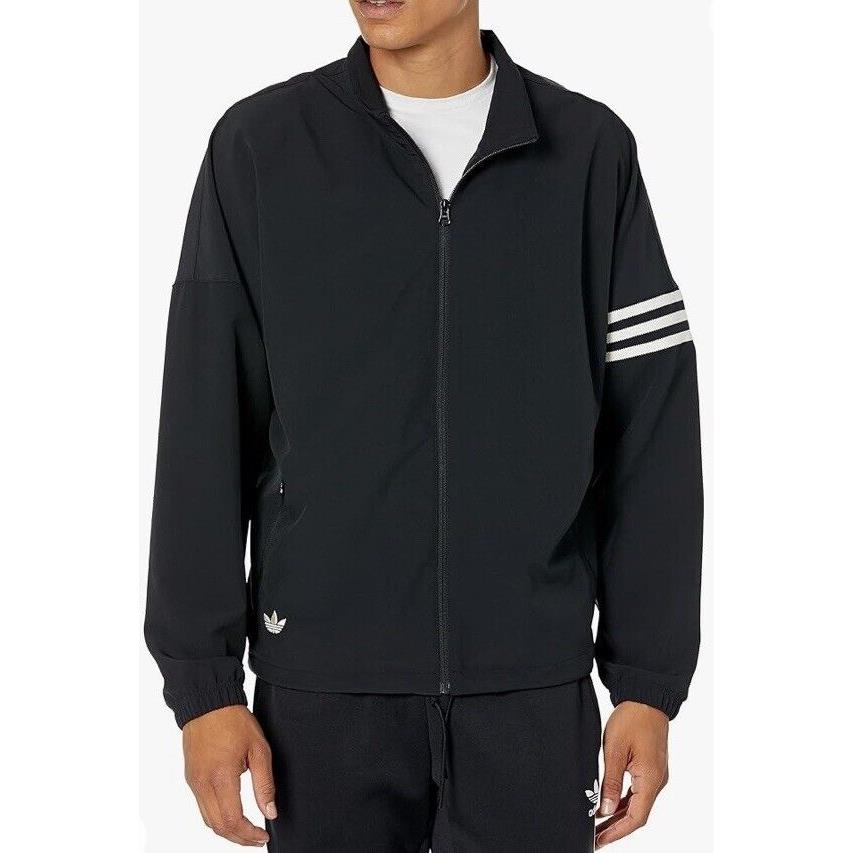 Adidas Originals Men`s Adicolor Neuclassics Track Jacket HM1868 Black Medium