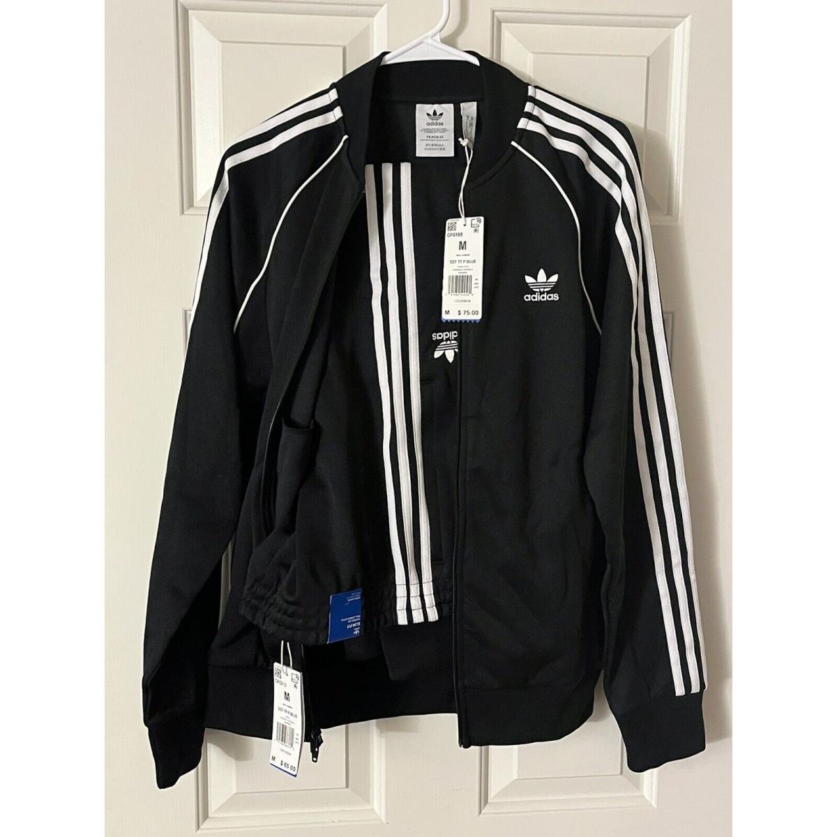 Adidas Originals Men Sst Superstar Tracksuit Black/white Jacket Pants sz M