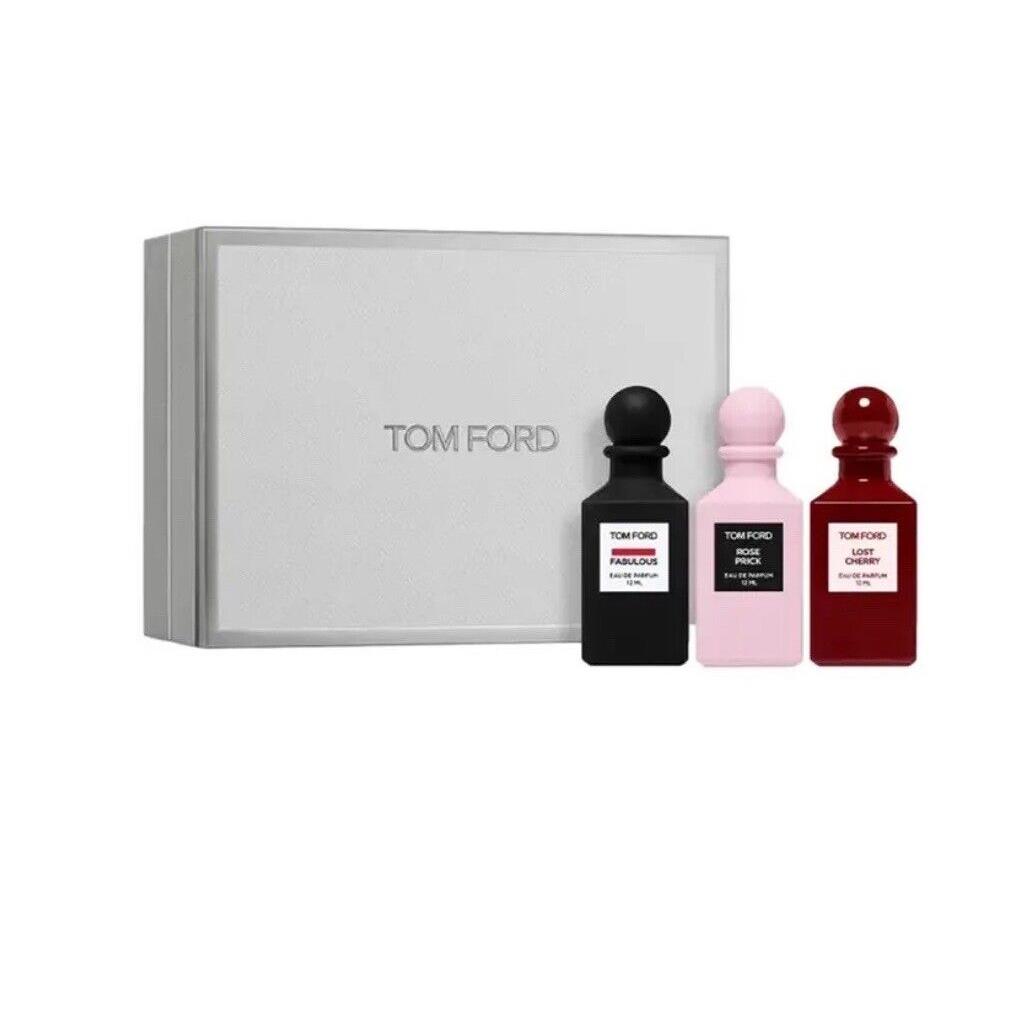 Tom Ford Discovery Set Fabulous Rose Prick Lost Cherry 12ml / O.4 Oz Splash