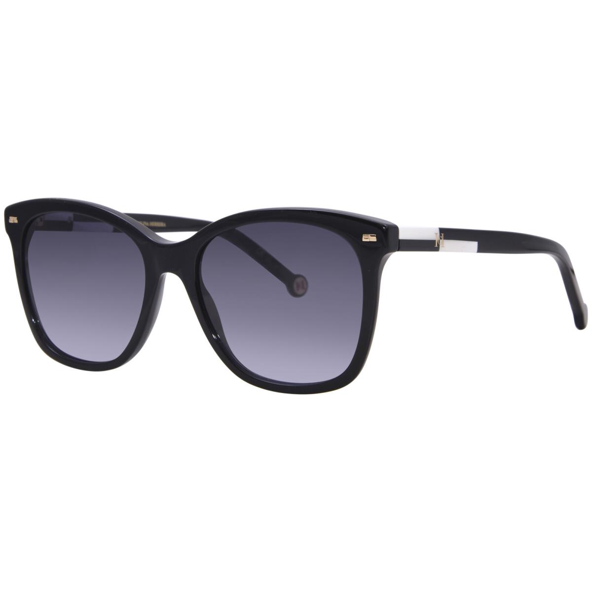 Carolina Herrera HER-0137/S 80S9O Sunglasses Women`s Black/white/grey 54mm - Frame: Black, Lens: Gray