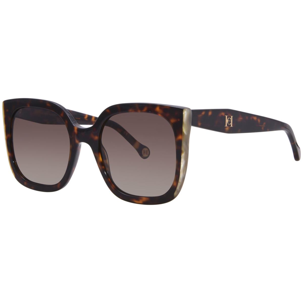 Carolina Herrera HER-0128/S C9KKA Sunglasses Women`s Havana/white/brown 54mm