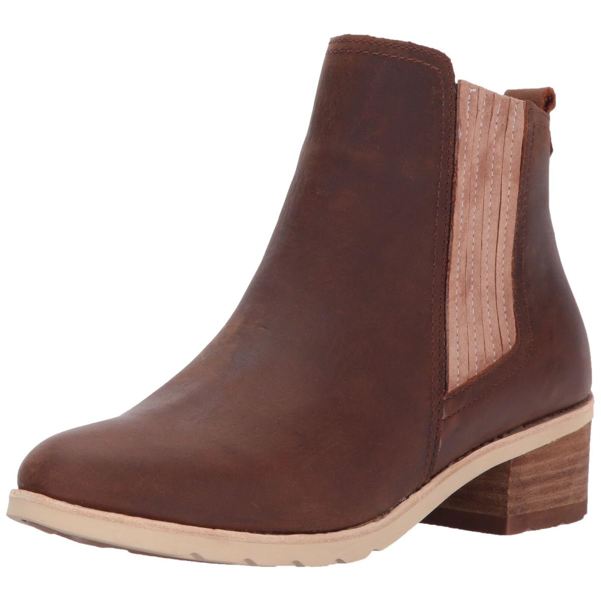 Reef Women`s Voyage Chelsea Boot Taupe M US - Beige