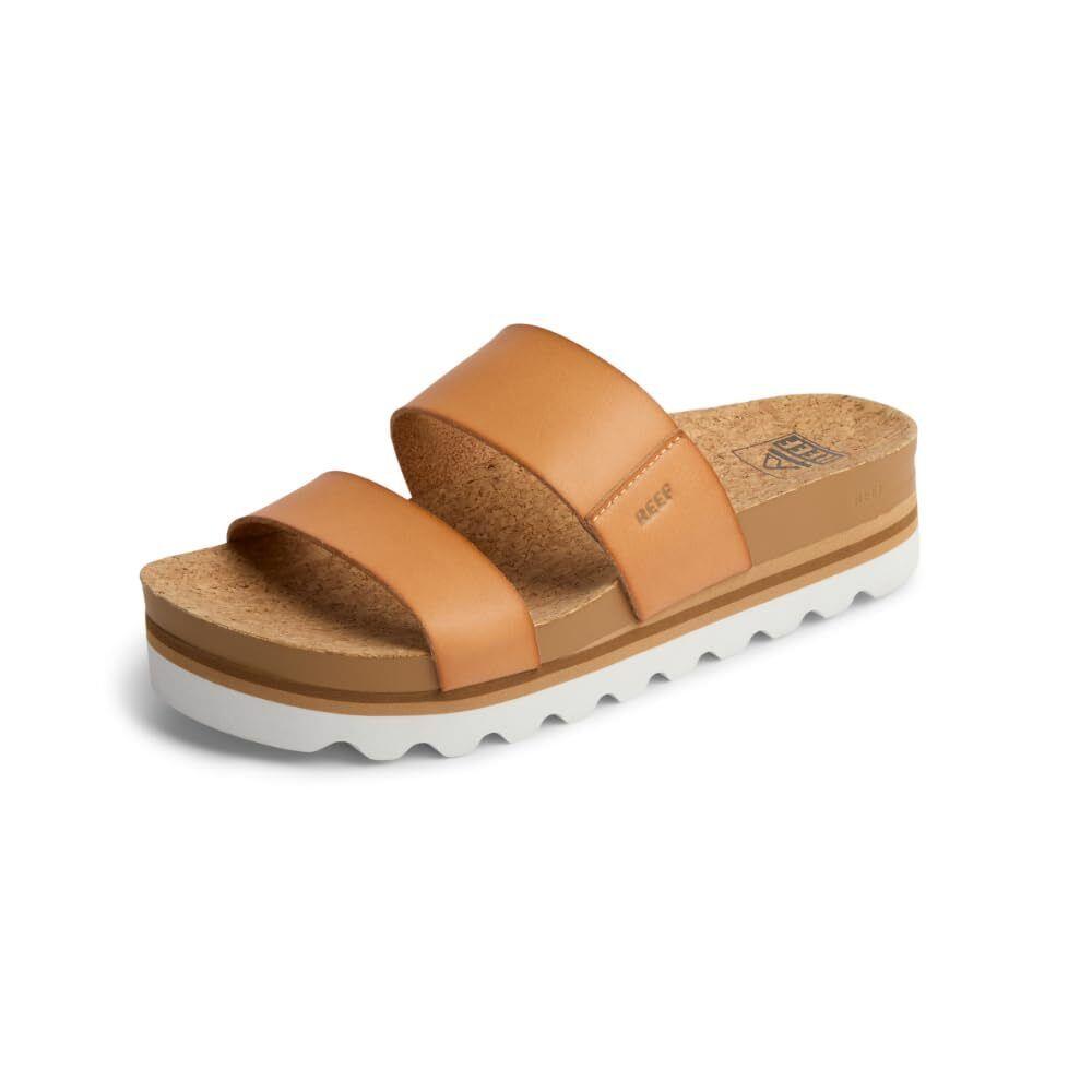 Reef Women`s Cushion Vista Hi Sandal Natural