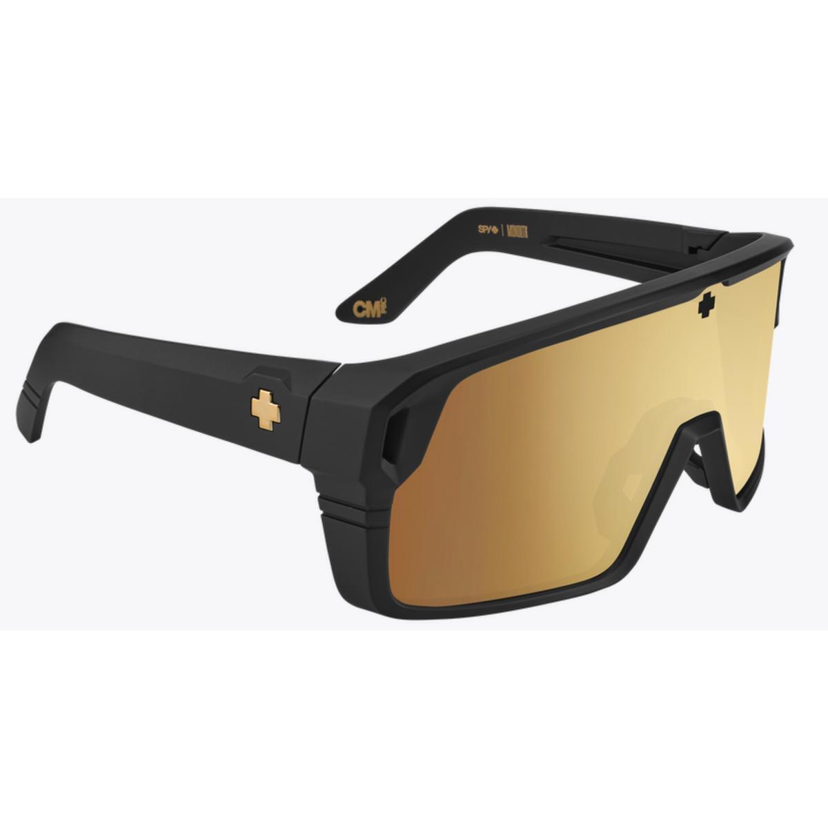 Spy Optic Monolith Sunglasses Club Midnite Soft Matte Black