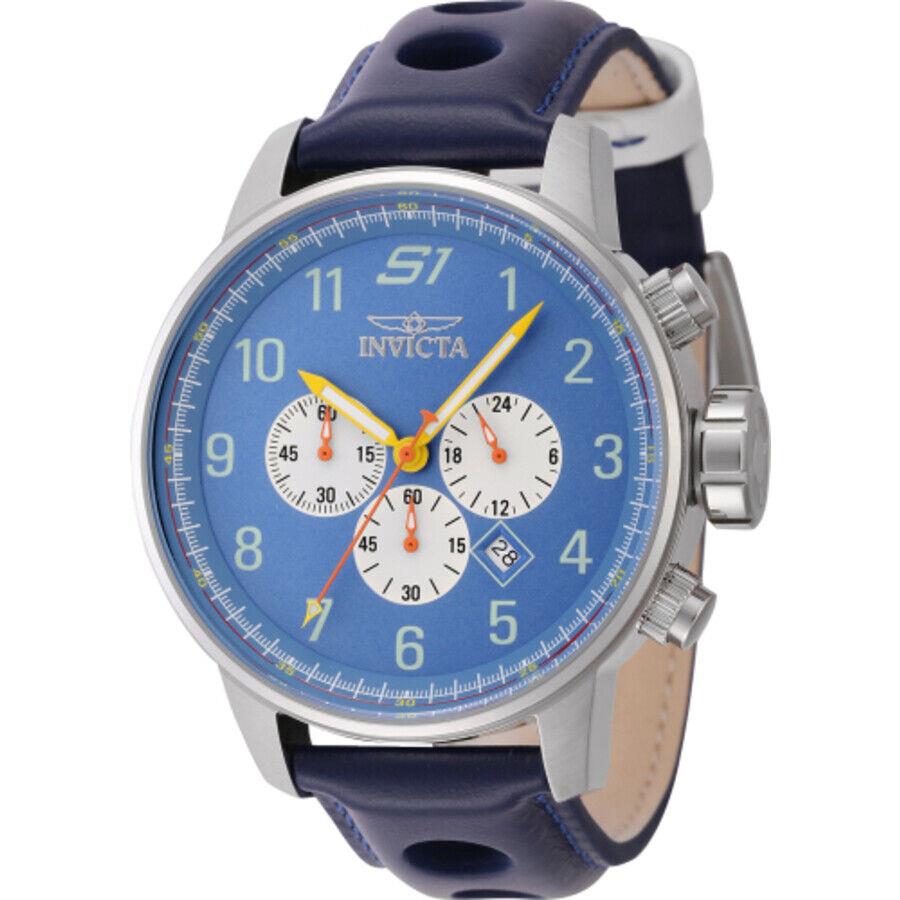 Invicta S1 Rally Chronograph Gmt Quartz Men`s Watch 44953