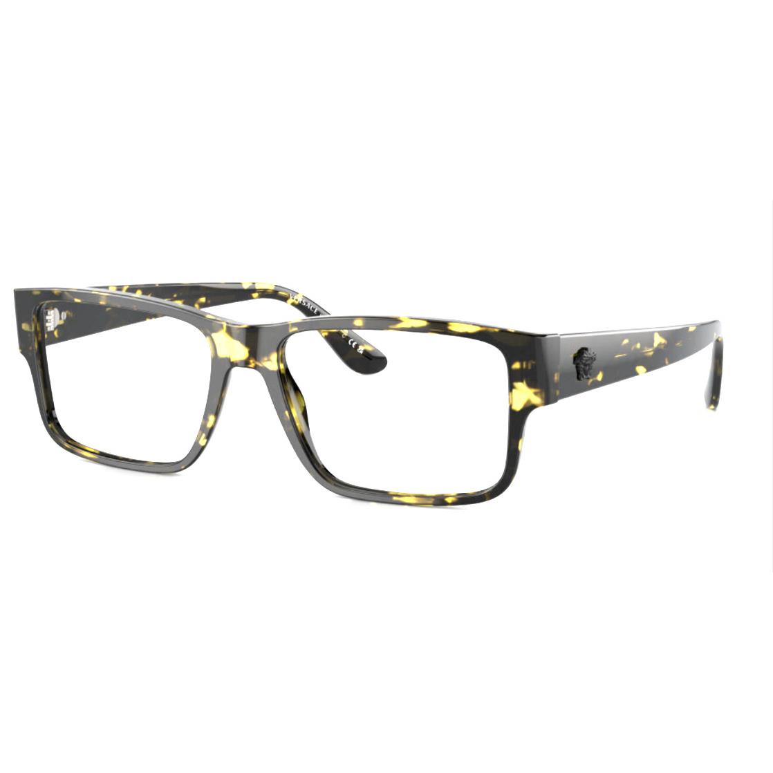 Versace Reading Glasses Mod 3342 5428 57-17 150 Yellow Havana Frames Readers