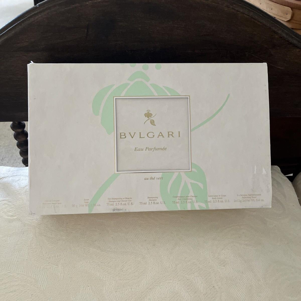 Bvlgari Eau Parfumee au The Vert 8 Piece Gift Set