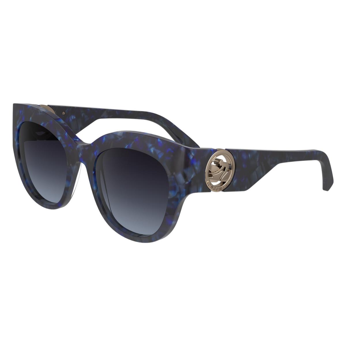 Longchamp LO740S Blue Havana 430 Sunglasses