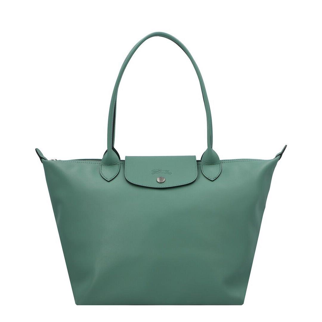 Longchamp Le Pliage Xtra Medium Canvas Tote Women`s Green