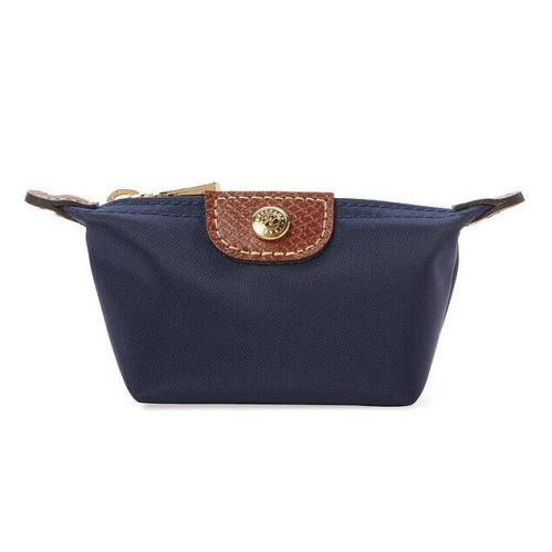 Longchamp Le Pliage Nylon Coin Purse 3693089 Navy Blue