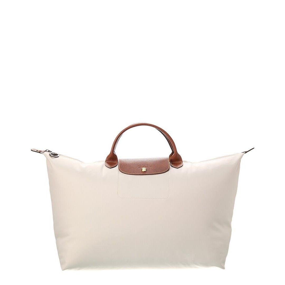 Longchamp NA Le Pliage Canvas Bag Women`s Beige