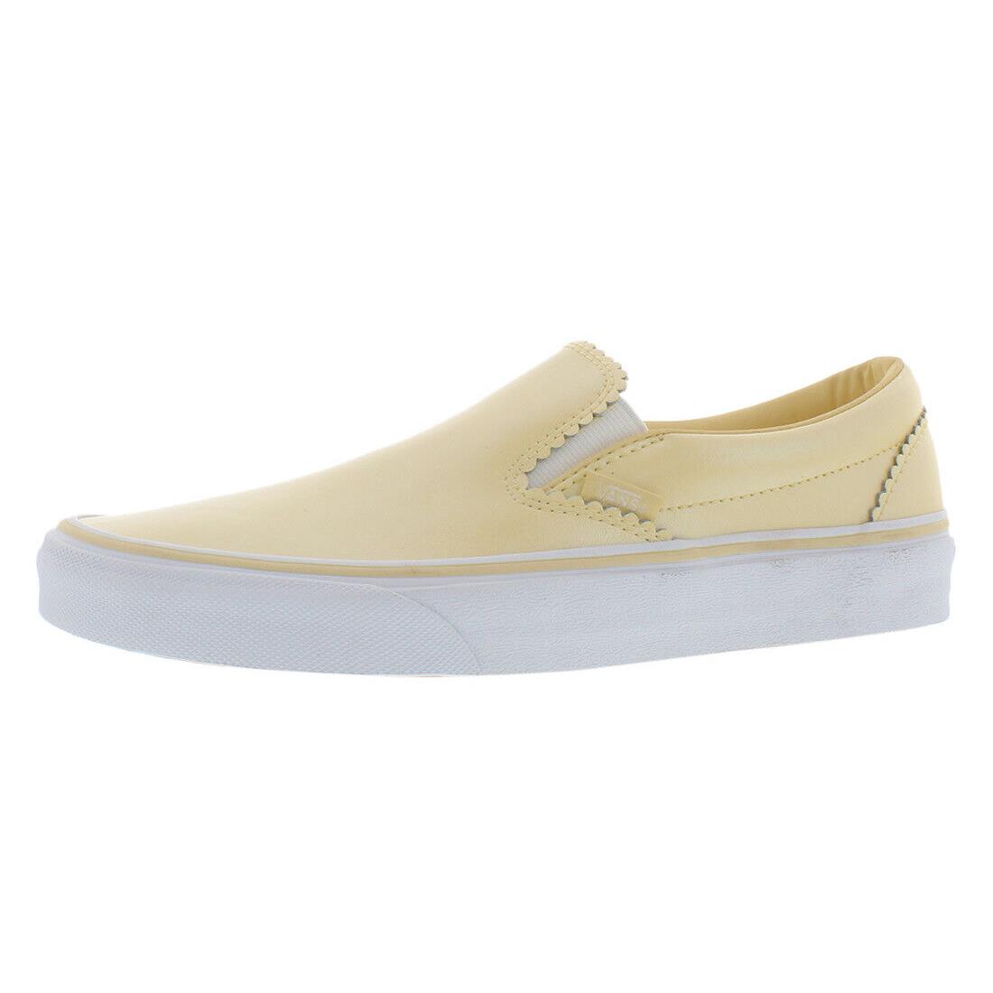 Vans Classic Slip-on Unisex Shoes Mens 4.5/ Womens 6 Color: Pearl Suede/true - Pearl Suede/True White, Full: Pearl Suede/True White