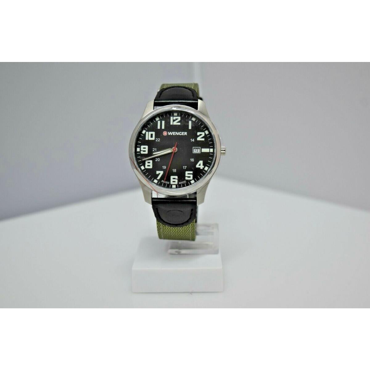 Wenger City Active Green Swiss Sapphire 01.1441.113 Watch