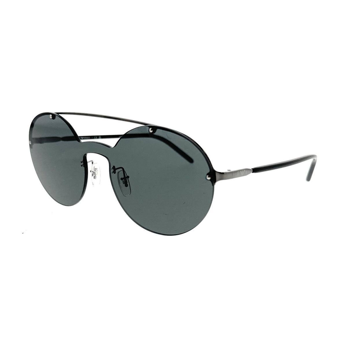 Emporio Armani 0EA2088 301087 Grey Round Sunglasses