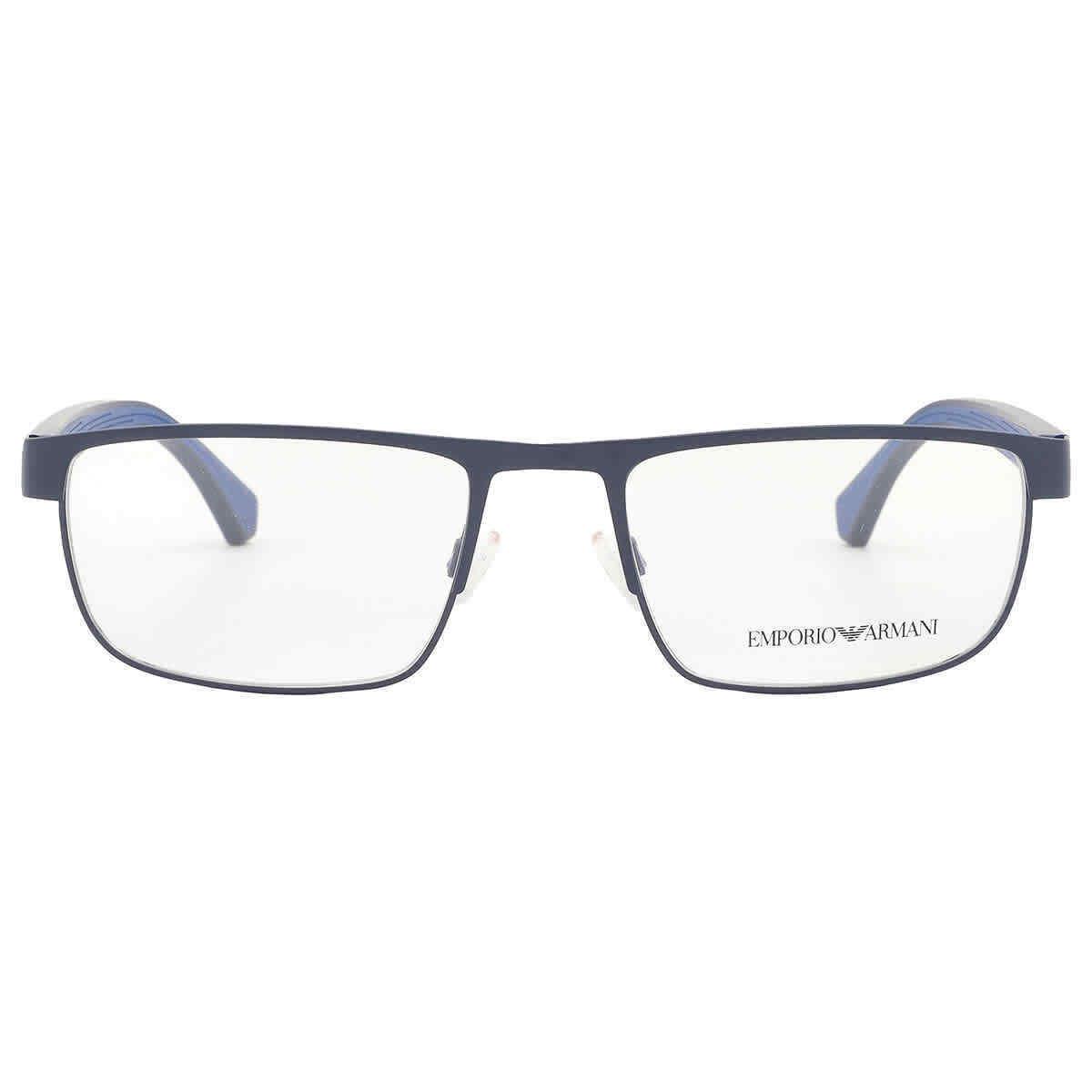 Emporio Armani Demo Rectangular Men`s Eyeglasses EA1086 3267 53 EA1086 3267 53