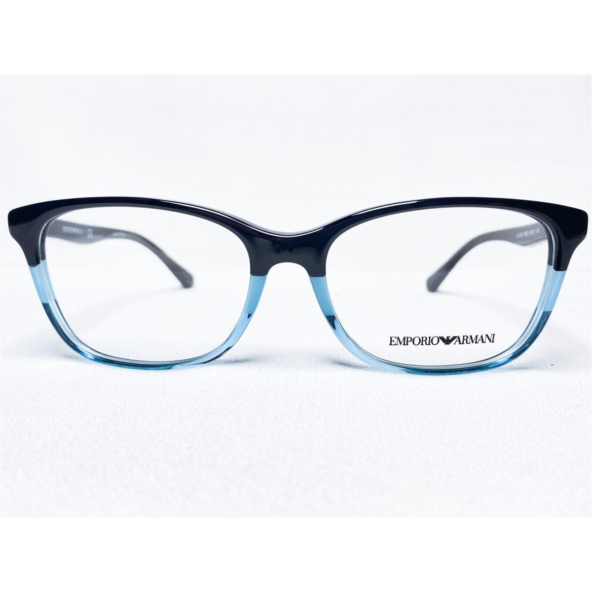 Emporio Armani EA3126 5632 Womens Black/azure Eyeglasses Frames 54/16 140