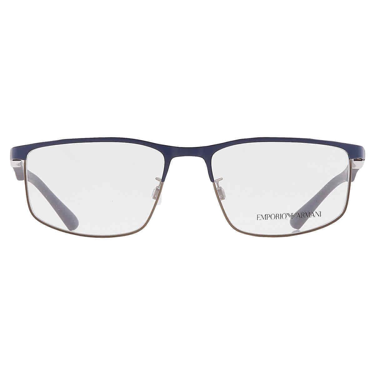 Emporio Armani Demo Rectangular Men`s Eyeglasses EA1131 3155 54 EA1131 3155 54