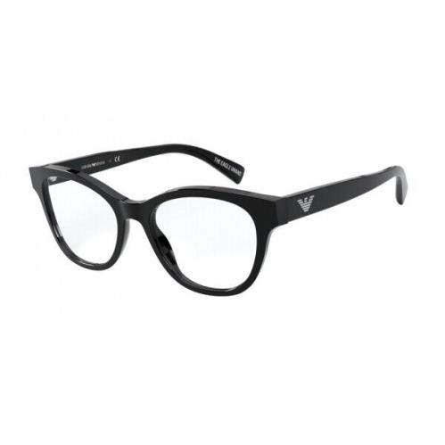 Emporio Armani EA3162-5001-52 5001 Black Eyeglasses