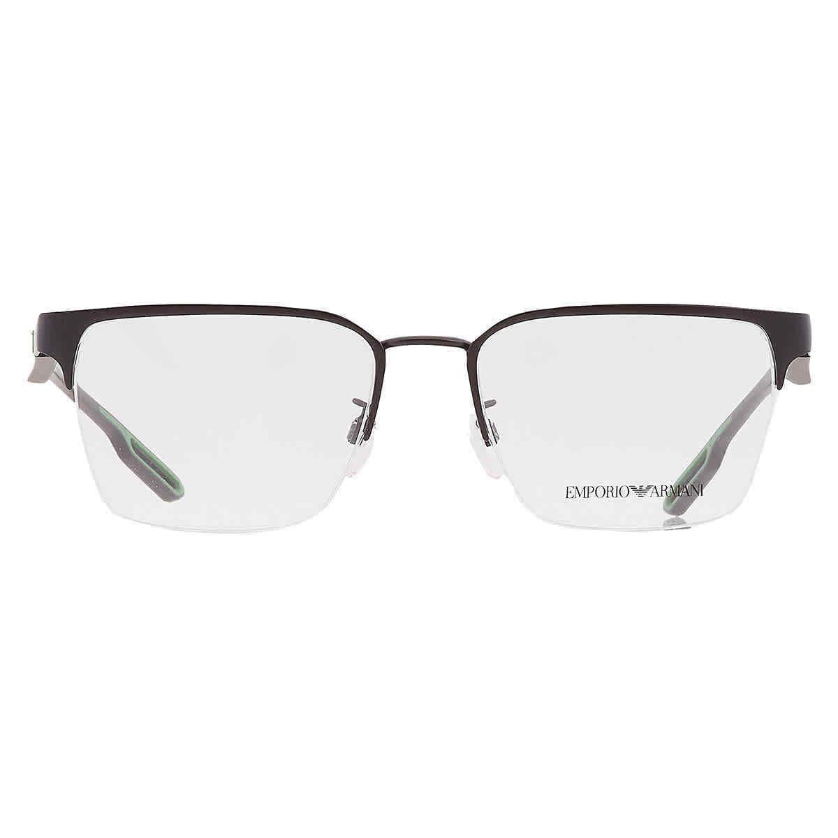 Emporio Armani Demo Square Men`s Eyeglasses EA1137 3001 54 EA1137 3001 54