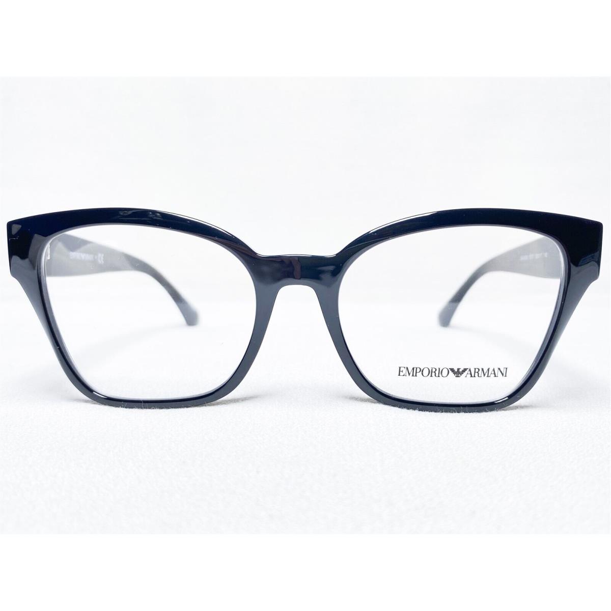 Emporio Armani EA3132 5017 Womens Black Cats Eye Eyeglasses Frames 52/17 140