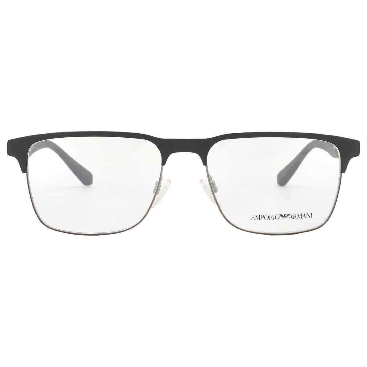 Emporio Armani Demo Rectangular Men`s Eyeglasses EA1061 3001 55 EA1061 3001 55