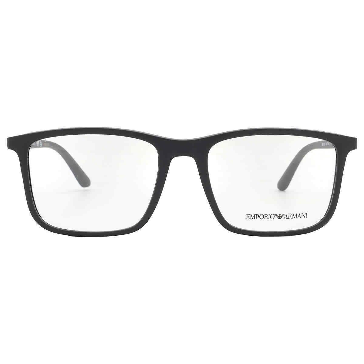 Emporio Armani Demo Rectangular Men`s Eyeglasses EA3181 5042 54 EA3181 5042 54