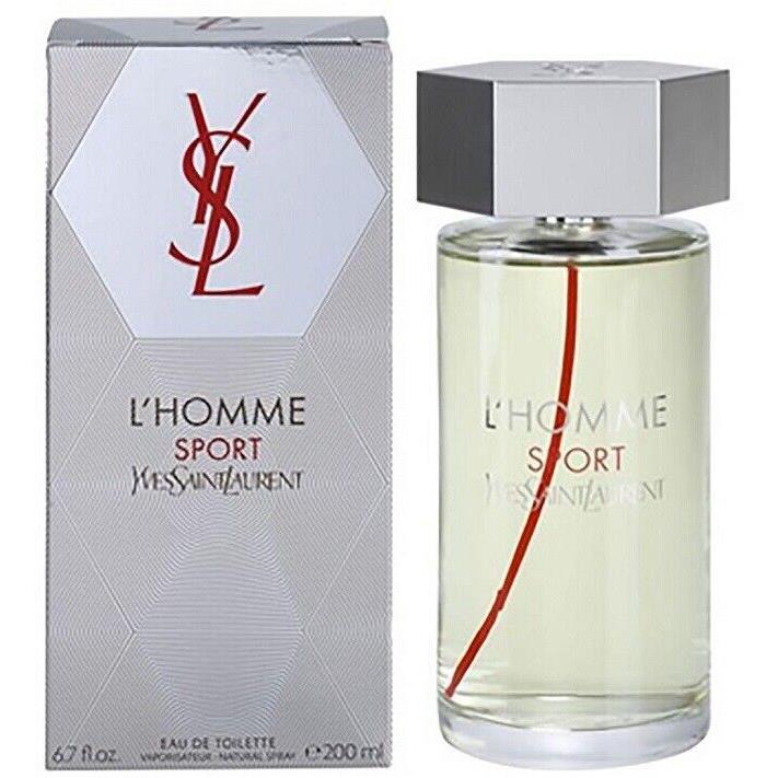 Ysl L`homme Sport Yves Saint Laurent 6.7 oz / 200 ml Edt Men Cologne Spray