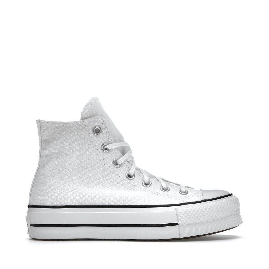 Converse Women`s Chuck Taylor All Star Lift Platform Hi-top in White/black