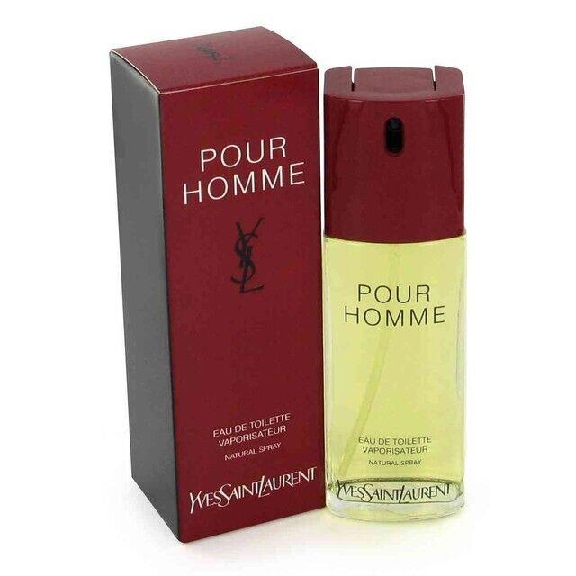 Yves Saint Laurent Pour Homme 3.3 oz Eau De Toilette Spray Vintage Formula