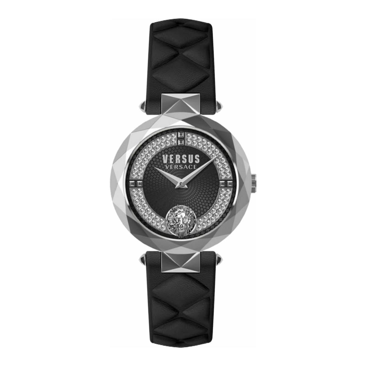 Versus Versace Womens Covent Garden Crystal Stainless Steel 36mm Strap Fashion