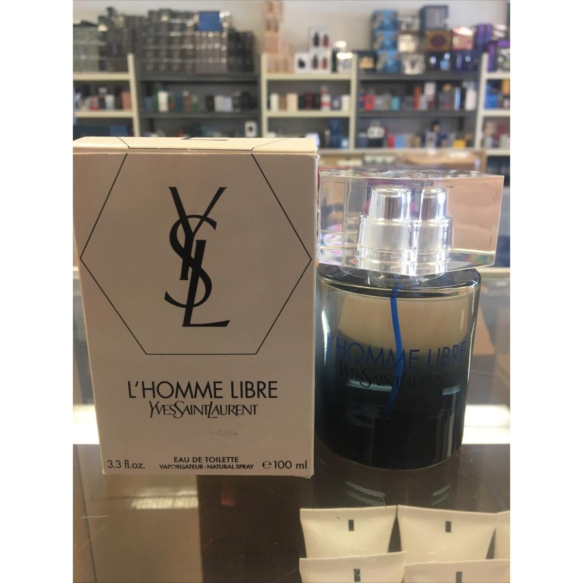 Ysl L`homme Libre Yves Saint Laurent Men 3.3 oz Eau de Toilette Spray