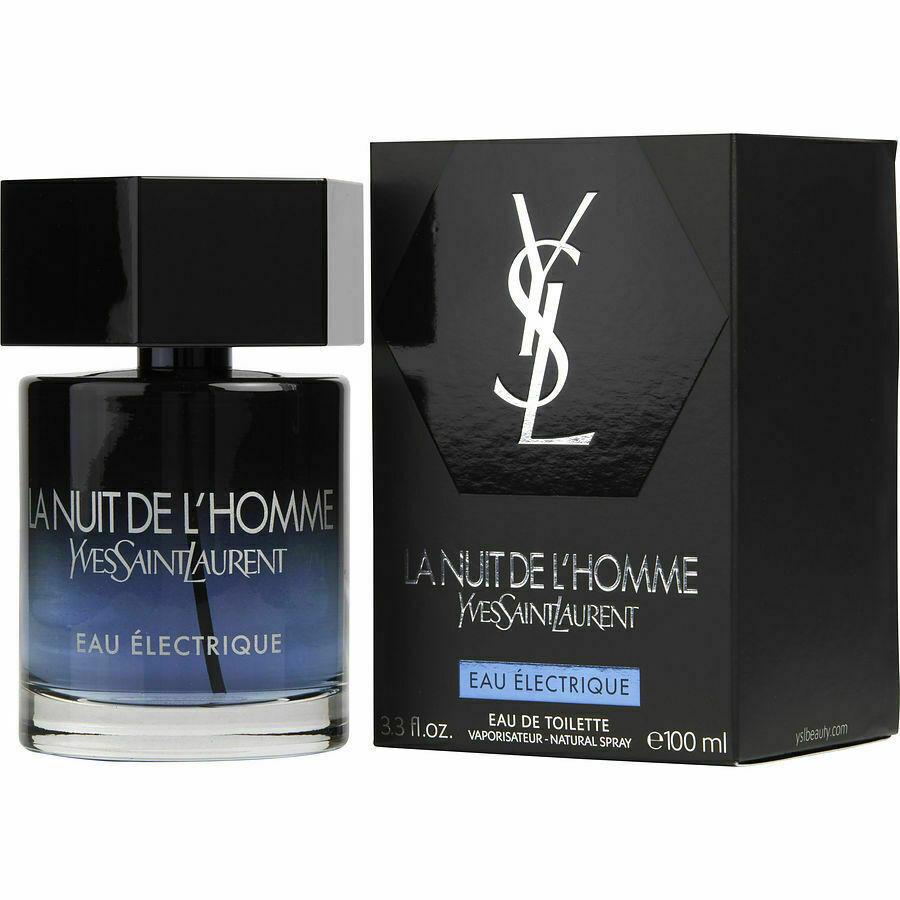 La Nuit De L`homme Eau Electrique By Yves Saint Laurent Edt Spr 3.3oz 100 ml