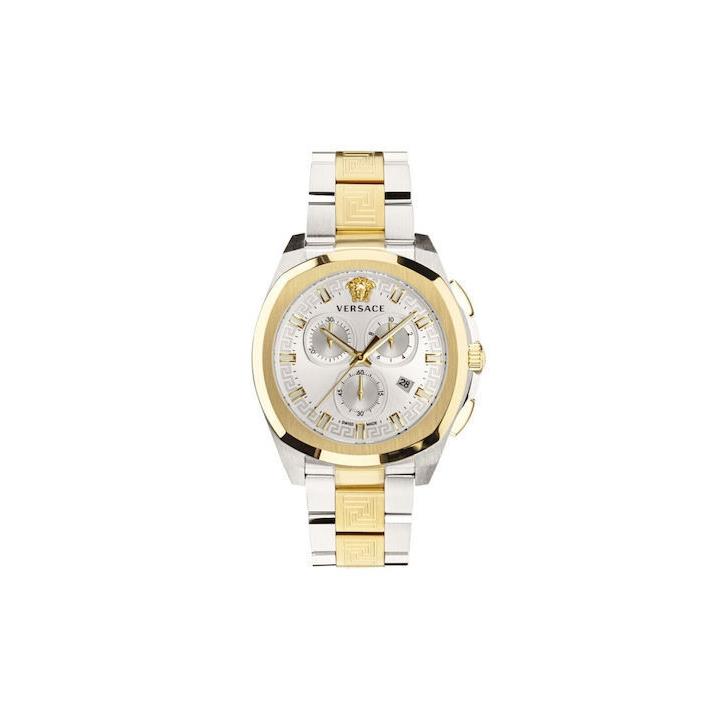 Versace Men`s Geo 43mm Quartz Chronograph VE7CA0823