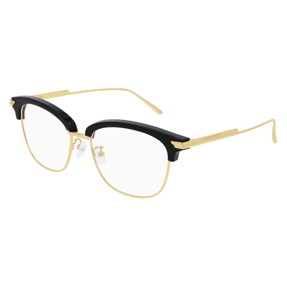 Bottega Veneta BV1011OA Eyeglasses Men Gold Square 55mm