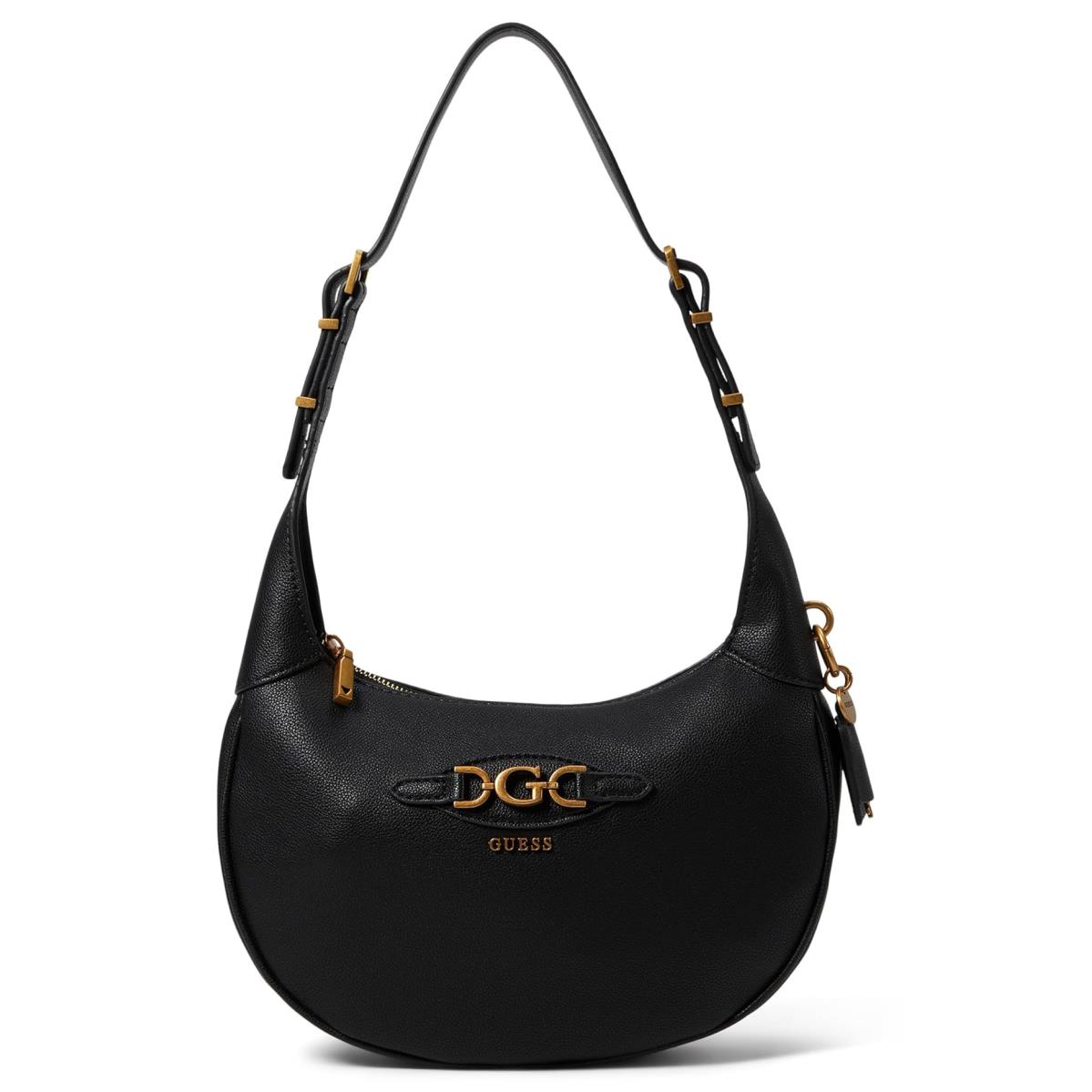 Woman`s Handbags Guess Malva Hobo Black