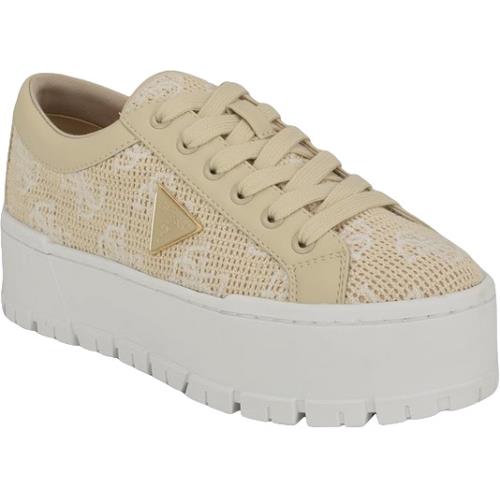 Guess Shoes Womens Beige Sneaker GWTESIE2 NAT110