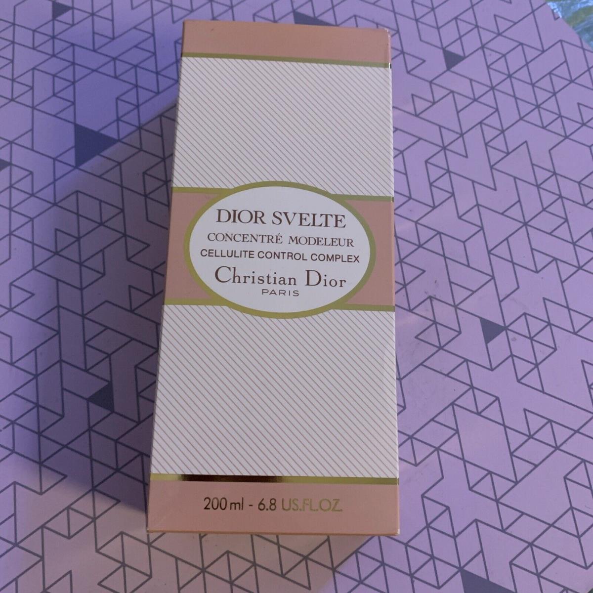 Vtg 90 s Christian Dior Svelte Concentrate Cellulite Control Complex 200ml/6.8oz