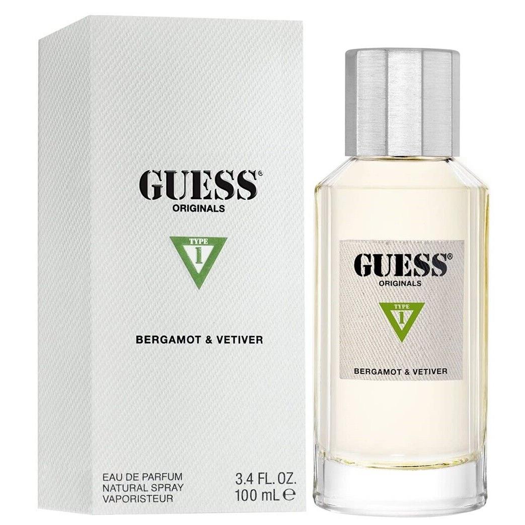 Type 1 Bergamot Vetiver Guess Originals 3.4 oz / 100 ml Edp Women Perfume