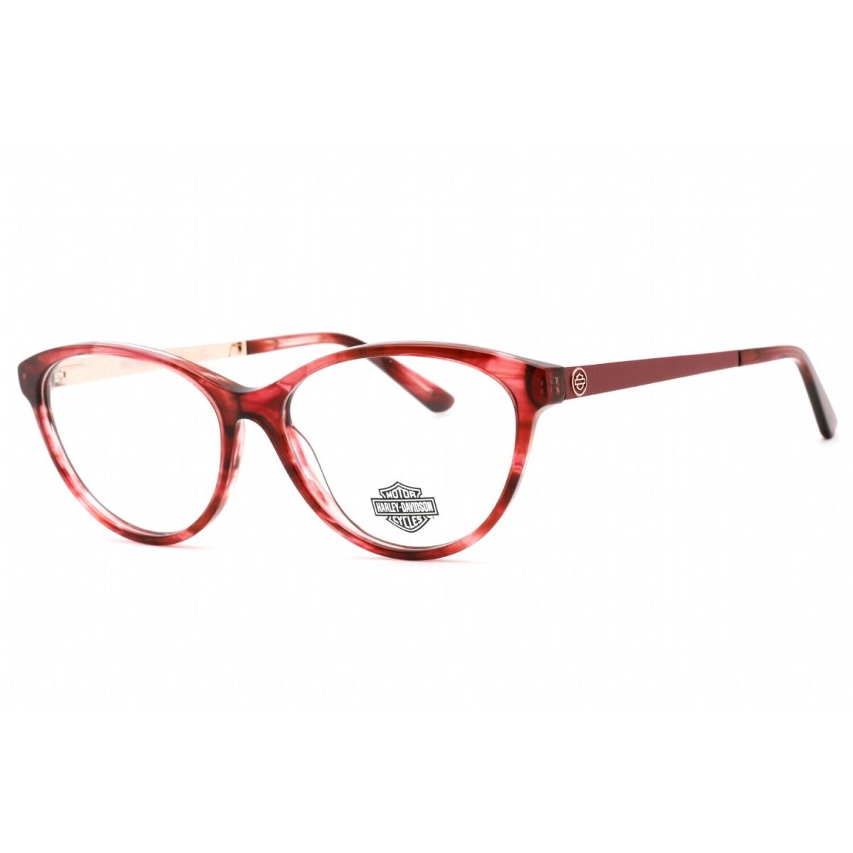 Harley Davidson HD0570-096 Shiny Bordeaux Eyeglasses